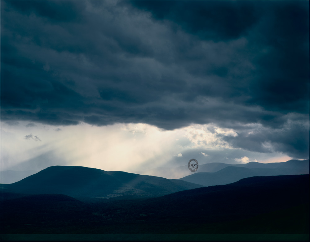 Approaching Storm

        over Bearvile, Woodstock, NY 1984