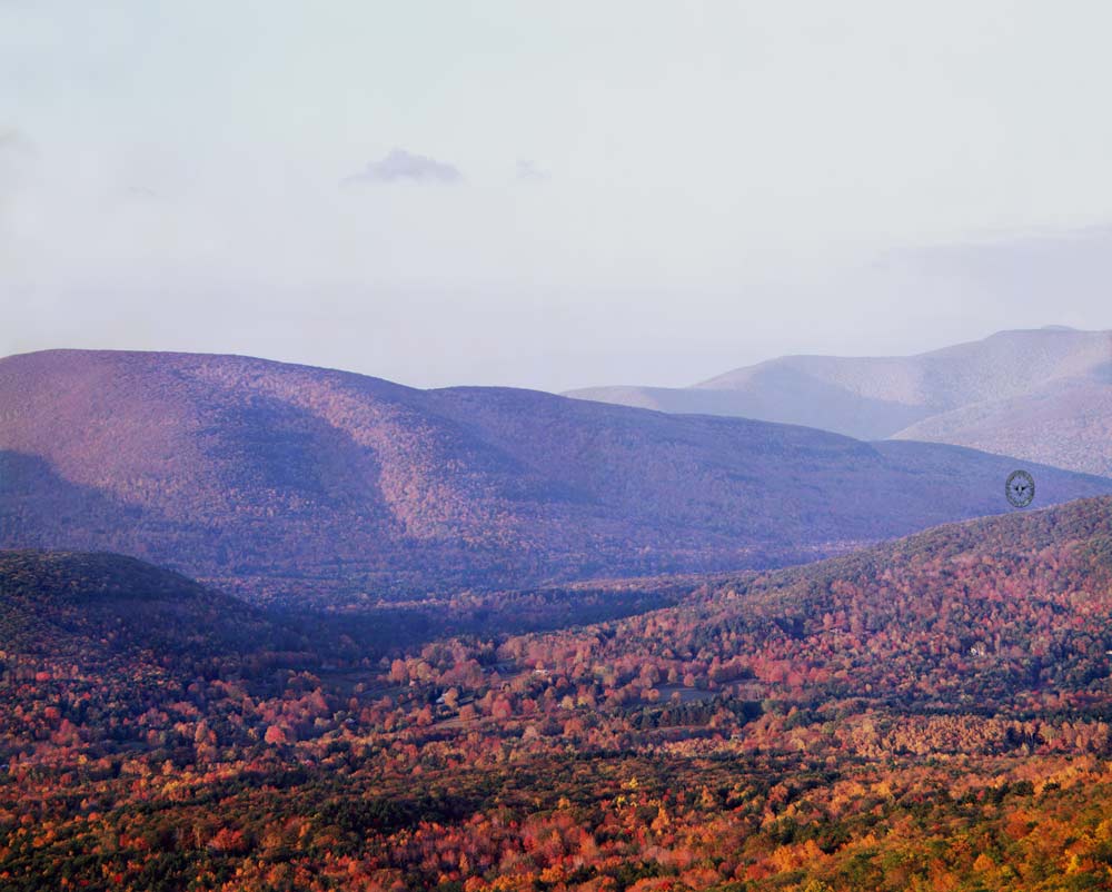 Late Fall,

        Bearsville Valley, Woodstock 1984